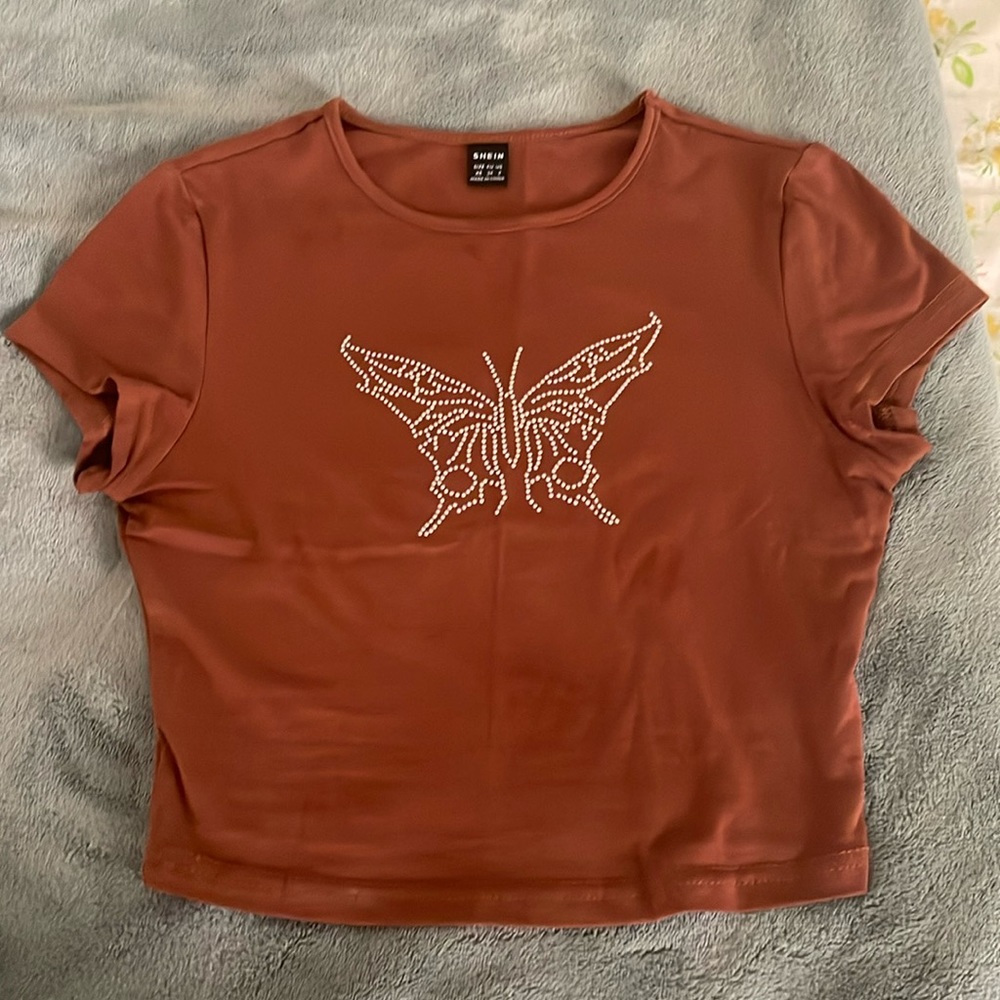 SHEIN crop tee